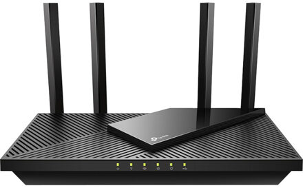 TP-Link Archer AX55 AX3000 Dual-Band Gigabit WiFi 6 Router Router Zwart