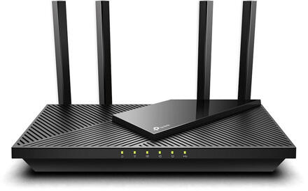 TP-Link Archer AX55 AX3000 Dual-Band Gigabit WiFi 6 Router Router Zwart