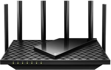 TP-Link Archer AX72 Pro WiFi repeater Zwart