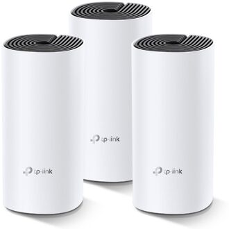 TP-Link Deco M4 AC1200 dual-band WiFi 5 Mesh Systeem (3-pack) Mesh router Wit