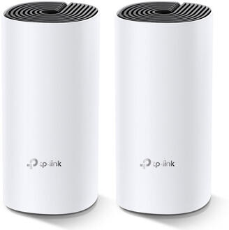 TP-Link Deco M4 WiFi 5 Mesh Systeem (2-pack) Mesh router Wit