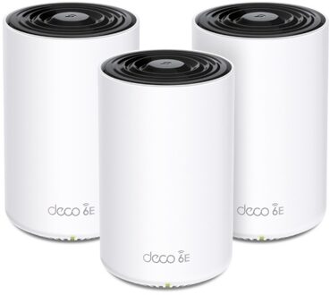 TP-Link Deco XE75 Mesh Wifi 6E (3-pack) Mesh router Wit