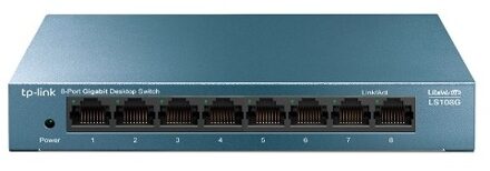 TP-Link LS108G Switch Blauw