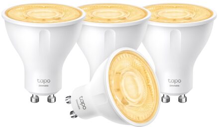 TP-Link Smart Wi-Fi Spotlight Dimmable 4-Pack Smartverlichting Wit