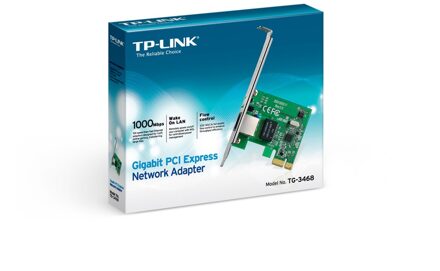 TP-Link TG-3468 Gigabit PCI Express Network Adapter Wifi adapter Groen