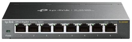 TP-Link TL-SG108S Switch Grijs