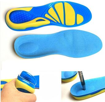 TPE Siliconen Inlegzolen Voetverzorging voor Fasciitis Plantaris orthopedische Masseren Shoe Inserts Schokabsorptie Schoen pad Unisex