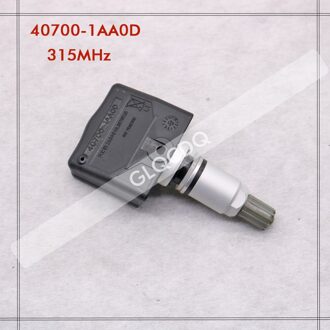 Tpms Sensor Voor Nissan Sentra 315 Mhz Tire Pressure Sensor Tpms Sensor 40700-1AA0D 407001AA0D (4stk) 40700-1AA0D