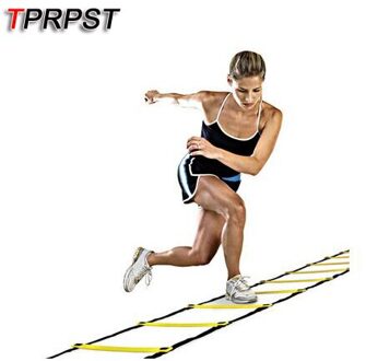 Tprpst 7 Rung 4 Meter Agility Ladder Voor Voetbal Speed Training Voetbal Fitness Voeten Training Apparatuur NL839