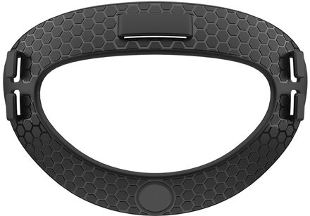 Tpu Achter Hoofd Pad Ondersteuning Kussen Comfortabele Vr Headset Druk Balans Pad Voor Oculus Quest 2 Vr Headset Accessoires zwart