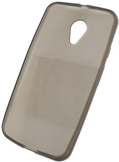 TPU Backcover voor de Motorola Moto G 2014 - Zwart