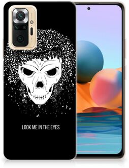 TPU Bumper Xiaomi Redmi Note 10 Pro Smartphone hoesje Skull Hair