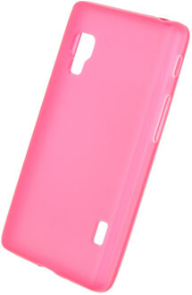 TPU Case Deluxe Pink LG Optimus L5-II