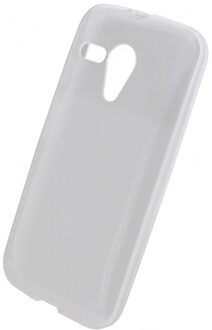 TPU Case Motorola Moto G Transparant White