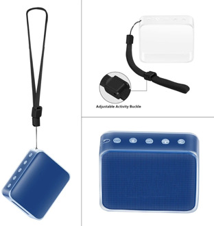 TPU Protective Skin Case Cover With Hand Strap for JBL GO 2 Bluetooth Speaker