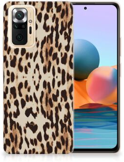 TPU Silicone Hoesje Xiaomi Redmi Note 10 Pro Telefoonhoesje Leopard