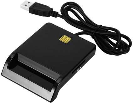 Tqqlss Smart Kaartlezer Voor Bankkaart Ic/Id Emv Sd Tf Mmc Usb Sim Card Lezers Voor Windows 7 8 10 Linux Os