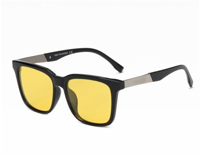 Tr90 Gepolariseerde Zonnebril Mannen Bril Vintsge Sunshine Vissen Nachtkijker Bril Voor Rijden Auto 'S Night vision goggles