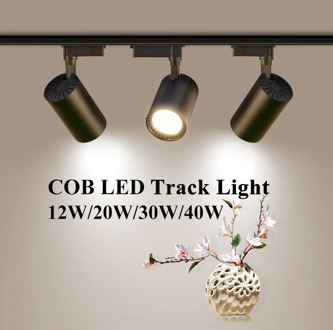 Track Lights 12W 20W 30W 40W 220V Spot Light Led Track Lighting Rail LED Light for Room Track Lamp Lighting Fixture