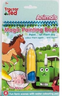 Tractor Ted Magic Painting Book Animals - Tractor Ted Magic Painting Books - alexandra heard