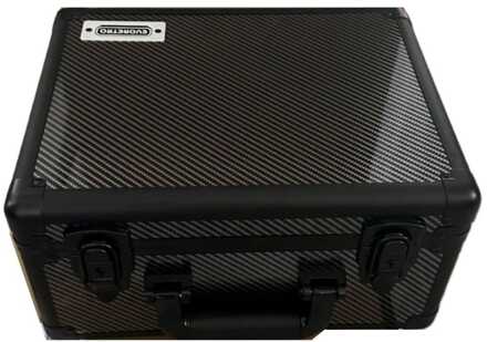 Trading Card Suitcase Silver/Gray Small