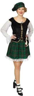 Traditioneel Schots Dames Kostuum Multikleur - Print