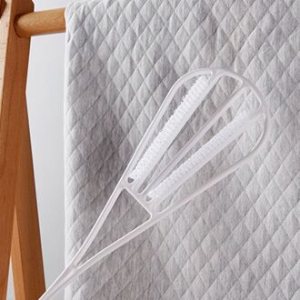 Traditionele Stofverwijdering Tapijt Beater Huishoudelijke Schoonmaak Tool Voor Tapijten Automatten L4MF wit