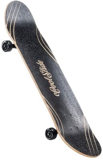 Trafalgars kat print skateboard Zwart - One size