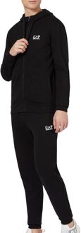 Train Core ID Hooded Trainingspak Heren zwart - L