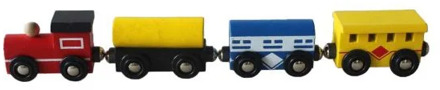 Train on magnets (3 cars)