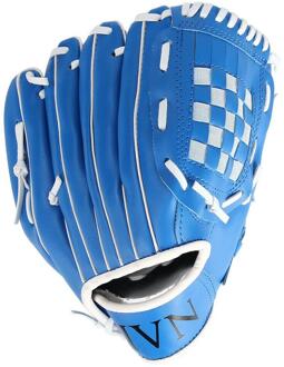 Training Baseball Handschoen Blauw Outdoor Sport Softbal Praktijk Apparatuur Grootte 10.5/11.5/12.5 Linkshandige Gooi Voor volwassen blauw / 11.5 duim