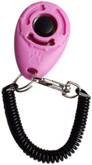 Training Clickers Hond Pet Klik Clicker Training Trainer Hulp Wrist Strap & 915 @ & Grijs