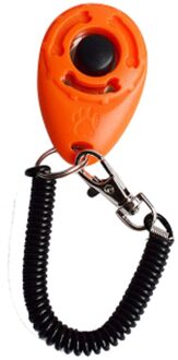Training Clickers Hond Pet Klik Clicker Training Trainer Hulp Wrist Strap & 915 @ & Rood