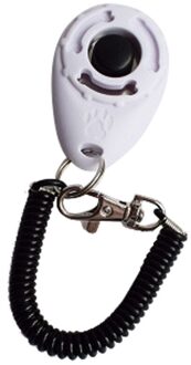 Training Clickers Hond Pet Klik Clicker Training Trainer Hulp Wrist Strap & 915 @ & Roze