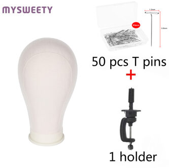 Training Mannequin Hoofd Canvas Hoofd Display Styling Mannequin Mannequin Hoofd Pruik Stand Gratis Krijgen T Naald Houder