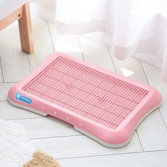 Training Pads Toilet Voor Puppies En Kleine Huisdieren Vierkante Huisdier Training Toilet Met Lade Voor Kleine Honden Potje Trainer Indoor kleine Roze