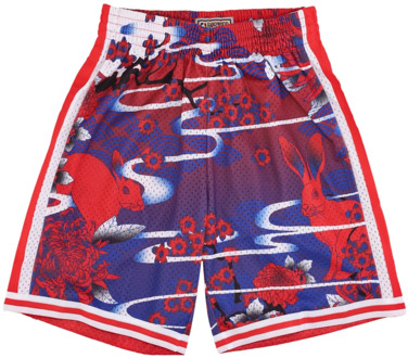 Training Shorts Mitchell & Ness , Red , Heren - Xl,L,M,S