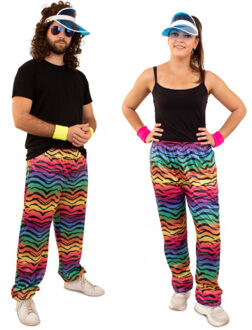 Trainingsbroek neon tijger unisex Multikleur - Print