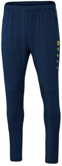 Trainingsbroek Premium Dames Marine Blauw-Fluor Geel Maat 34