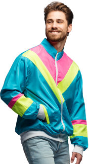 Trainingsjas 90's Retro Dude Blauw Renzo