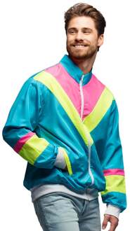 Trainingsjas 90's Retro Dude Blauw Renzo