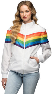 Trainingsjasje Vintage Rainbow Babe Multikleur - Print