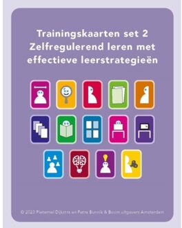 Trainingskaarten Set 2 Zelfregulerend Leren Met Effectieve Leerstrategieën - Pieternel Dijkstra