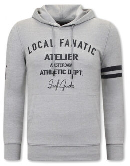 Trainingspak athletic dept. - maat L Grijs