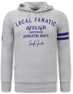 Trainingspak athletic dept. - maat S Blauw