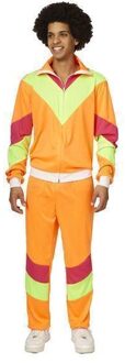 Trainingspak Carnaval Fluo Oranje - Maat 48