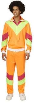 Trainingspak Carnaval Fluor Oranje - Maat 54
