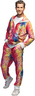 Trainingspak Disco Dude Heren Multikleur - Print