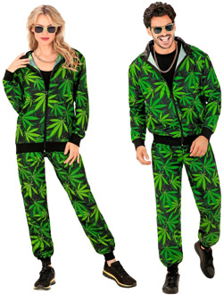 Trainingspak Groen Wietblad Unisex