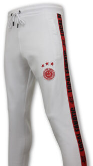 Trainingspak hooded ribbon Wit - XXL